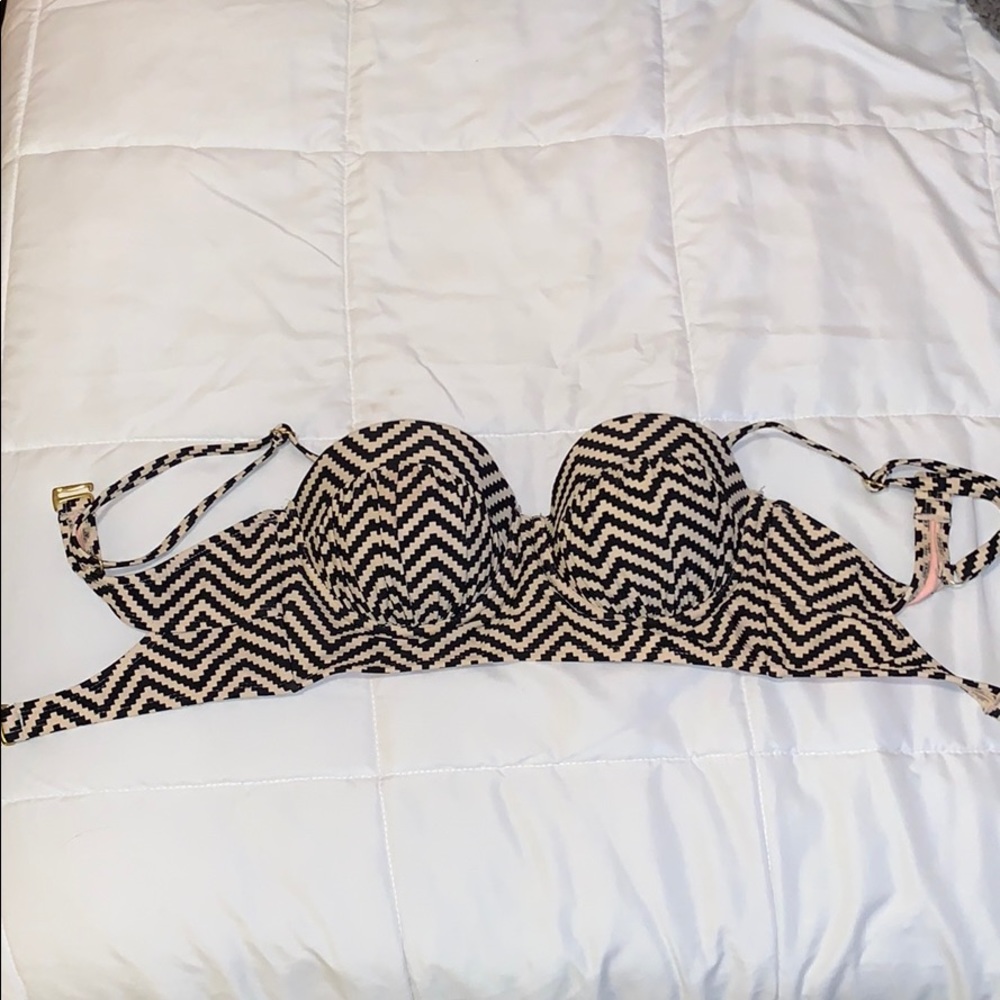 Off White Push Up Bikini Top!